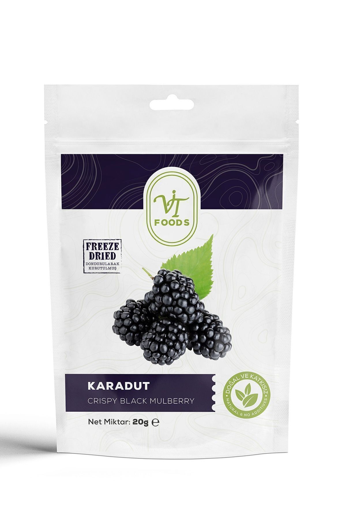 Villa Turqan - Freeze Dry Çıtır Karadut 6 PAKET