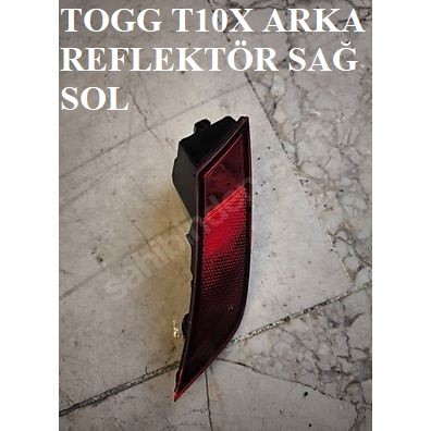 TOGG T10X ARKA REFLEKTÖR SAĞ SOL