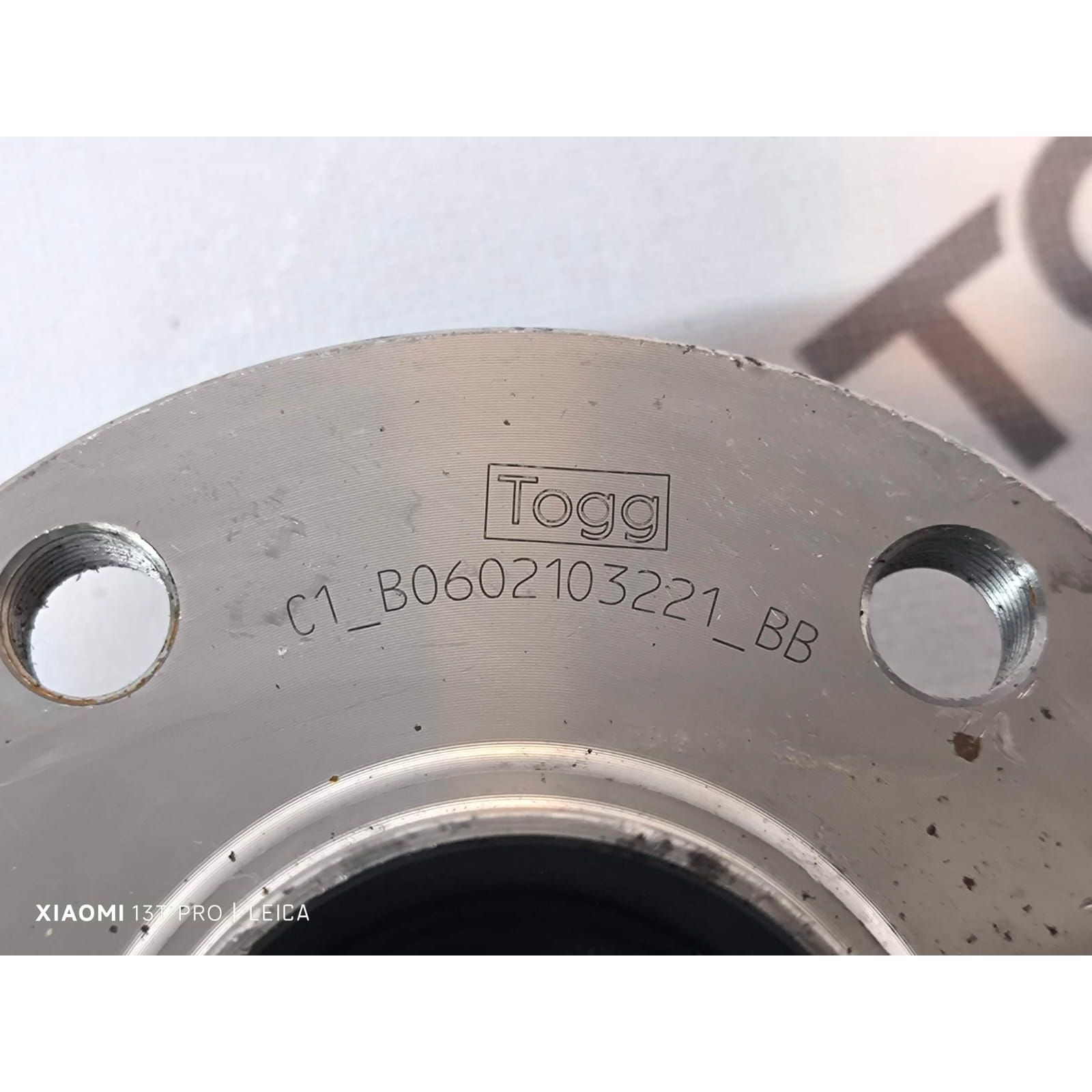 TOGG T10X TAŞIYICI PORYA BİLYASI