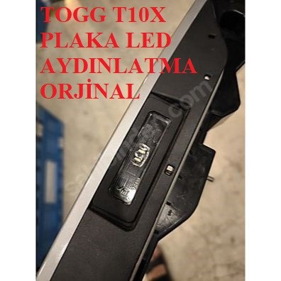 TOGG T10X PLAKA LAMBASI