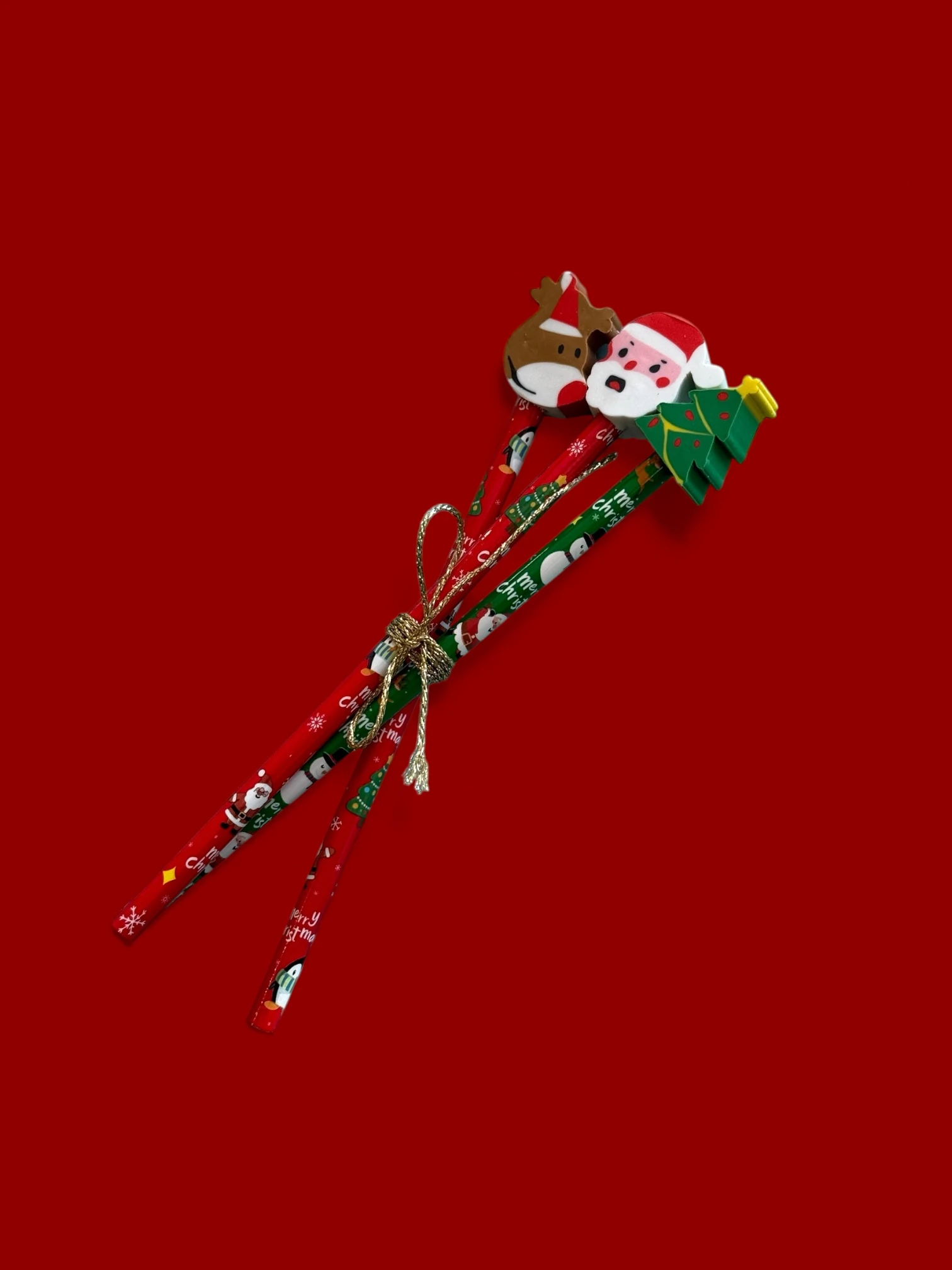 Christmas Pencils: A set of 3