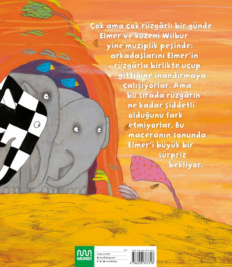 Elmer ve Rüzgar by David McKee
