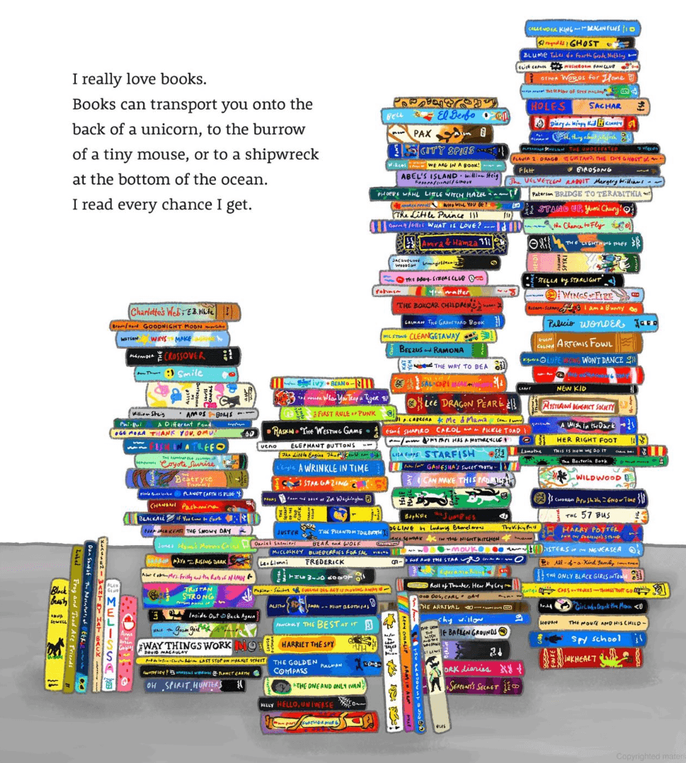 Books Make Good Friends by Jane Mount