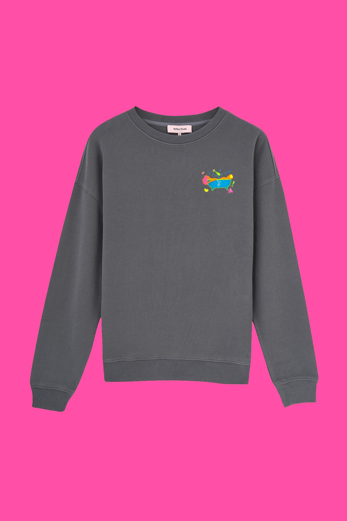 Bubble The Fun - Basic SuperSoft Sweatshirt - Antrasit