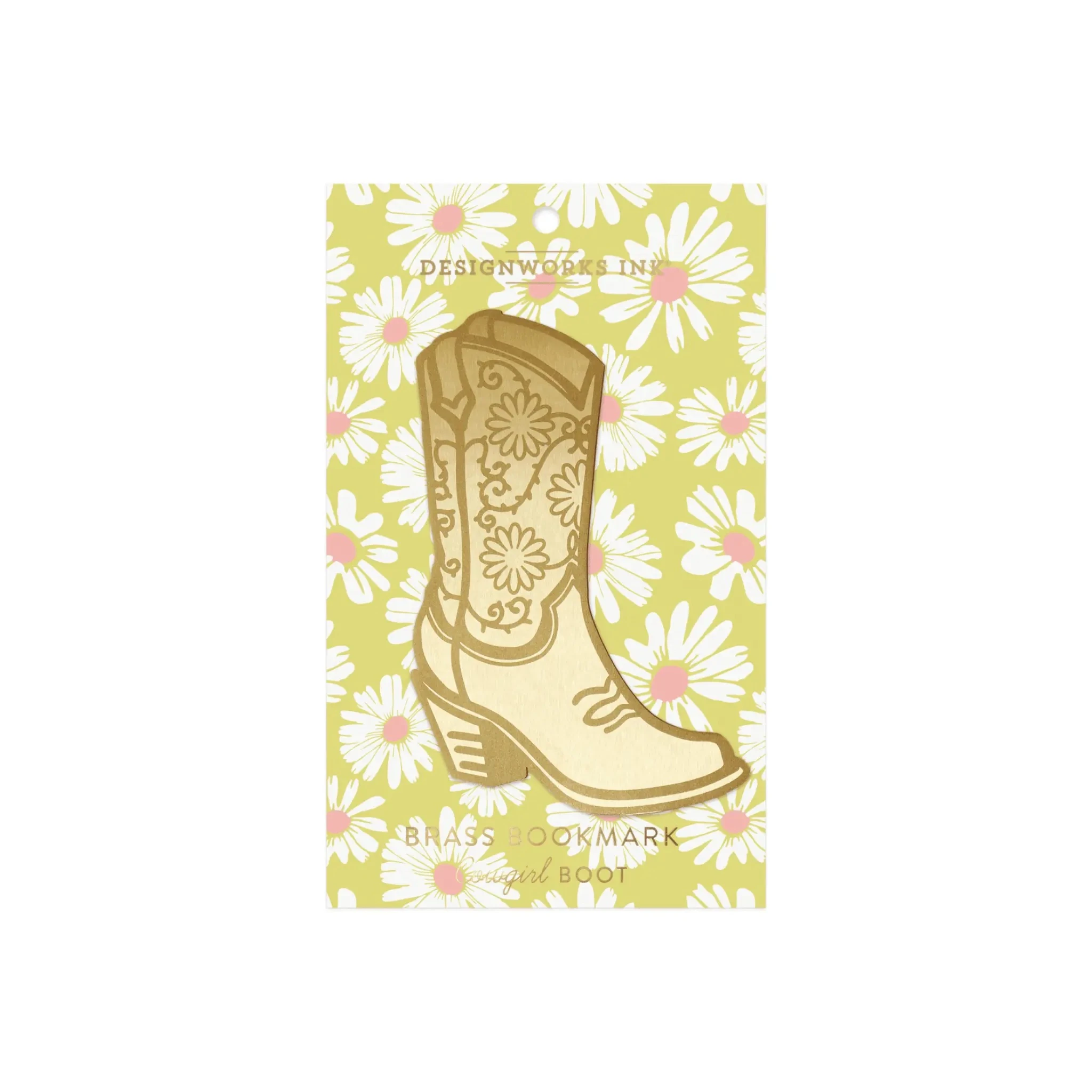 METAL BOOKMARK COWGIRL BOOT
