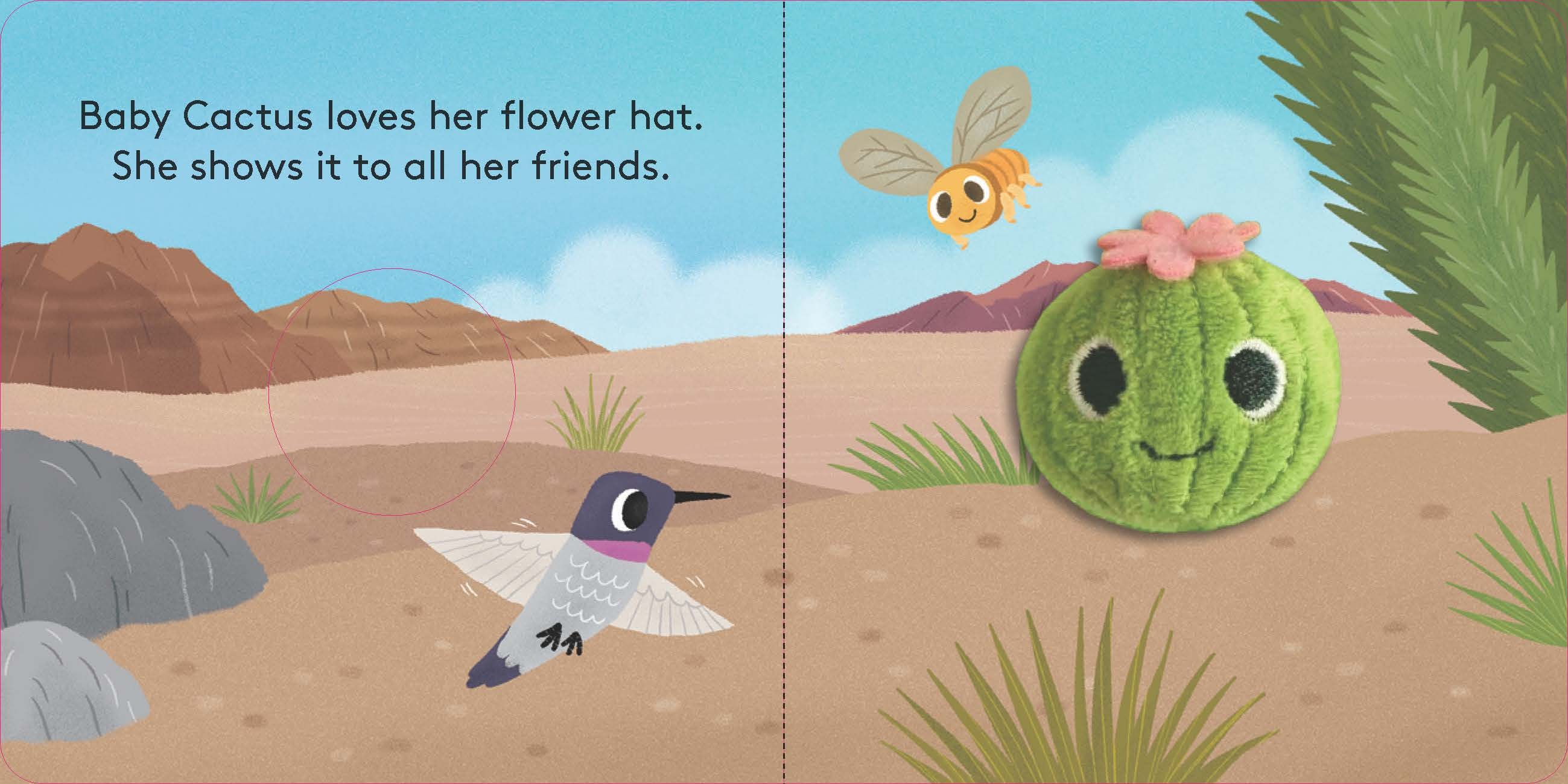 Baby Cactus: Finger Puppet Book by Yu-hsuan Huang