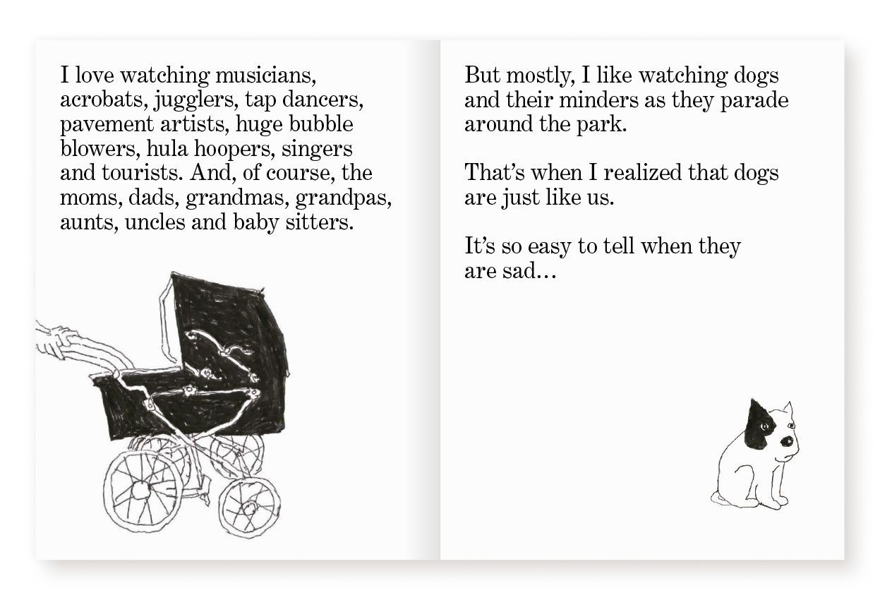 Dogs Are Just Like Us by Bob Gill
