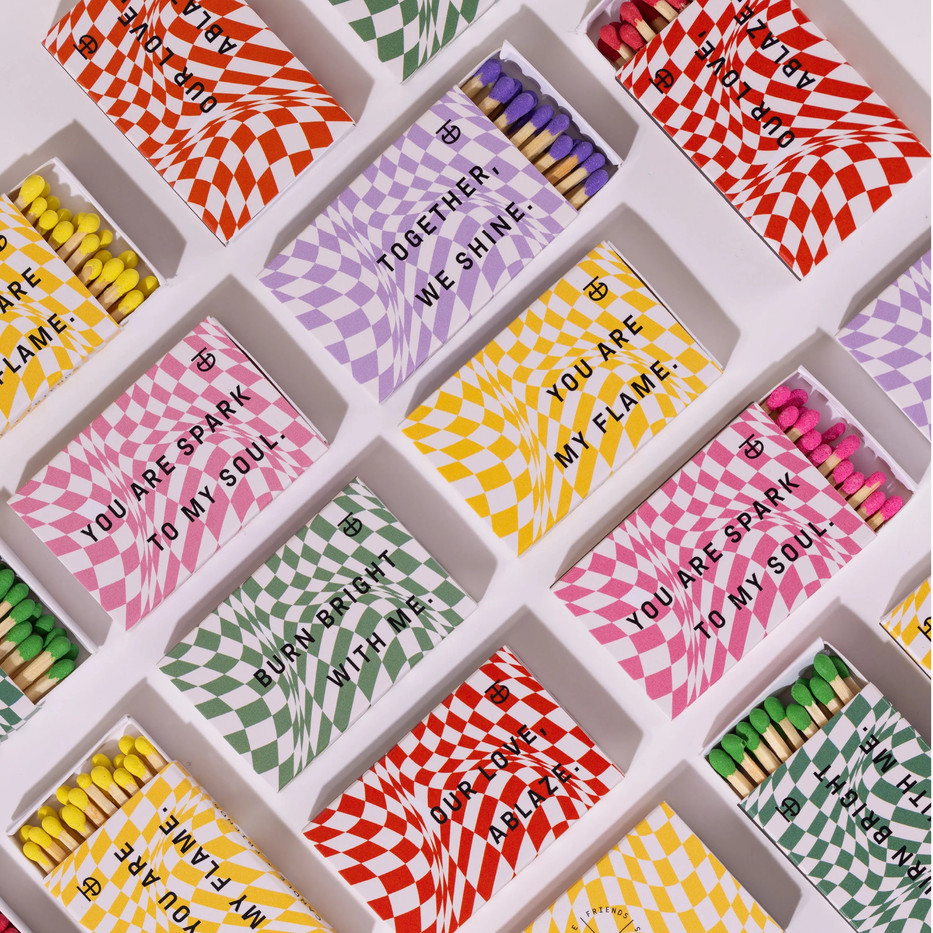 Square Designed Baby Match Boxes by Candle and Friends
