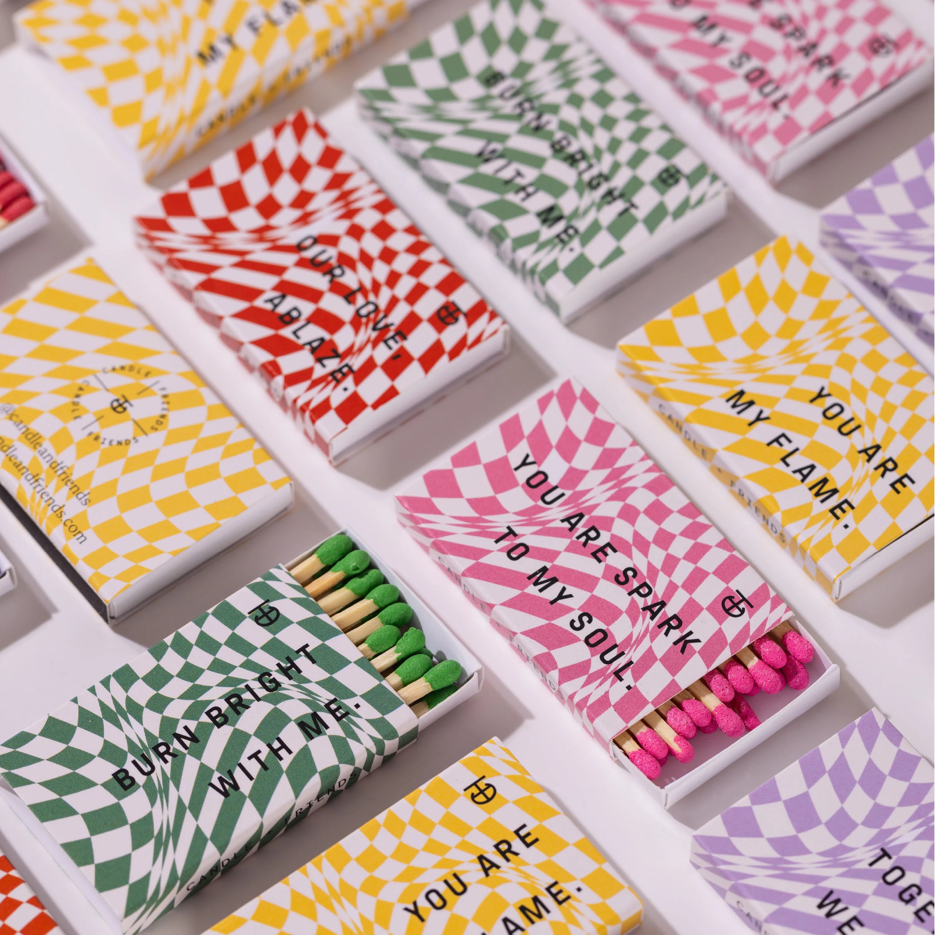 Square Designed Baby Match Boxes by Candle and Friends