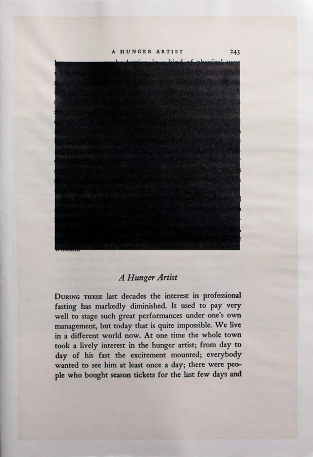Hunger & ' A Hunger Artist' by Void Publishing House