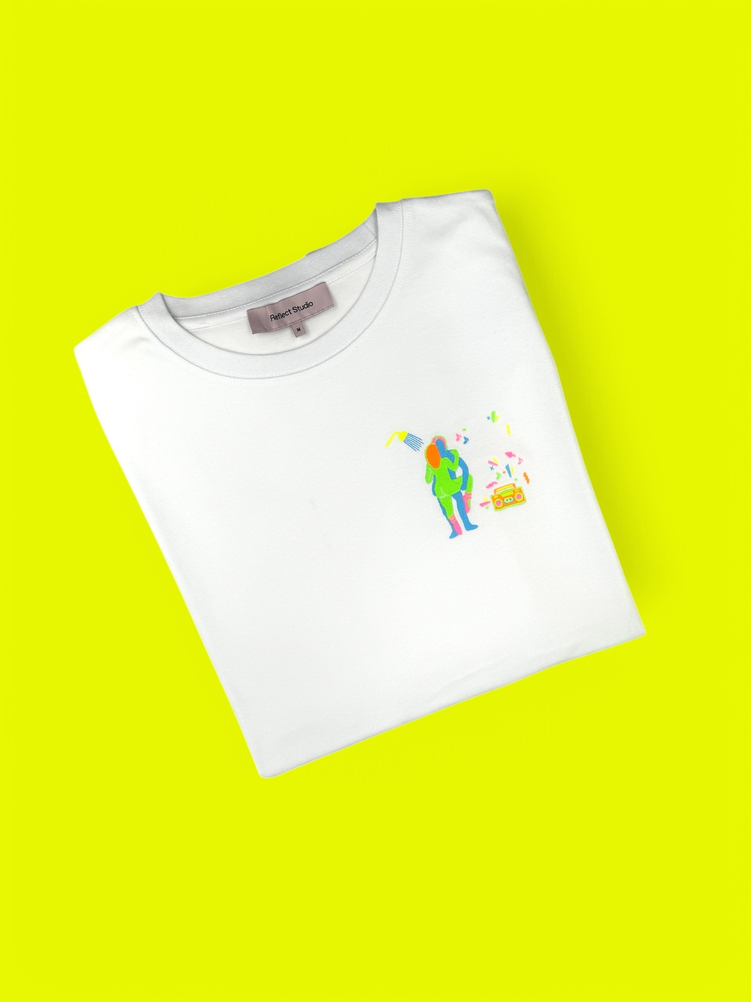 Ballet Dancer - Basic White T-shirt - Three Son Foreplay Collection