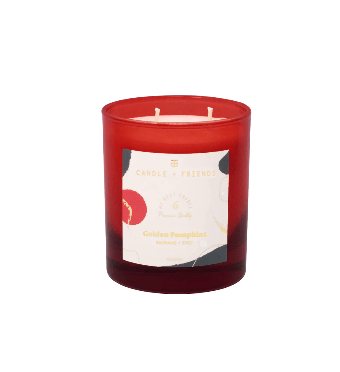 Golden Pumpkint Special Edition Glass Medium Candle by Candle and Friends