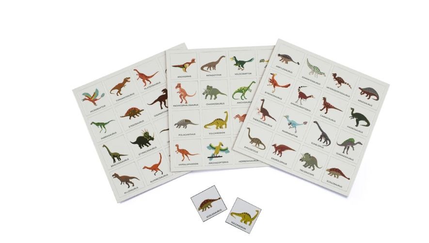 Dinosaur Bingo