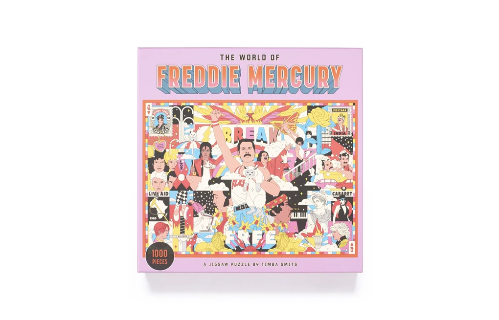 The World of Freddie Mercury A Jigsaw Puzzle