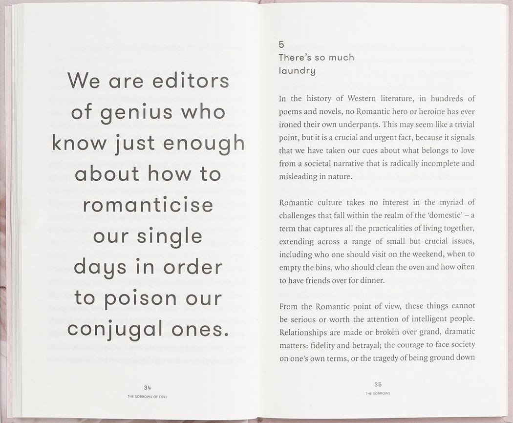 The Sorrows of Love by Alain de Botton