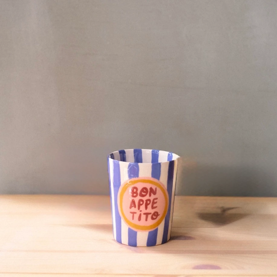 Bon Appetito Mug by Gri Seramik