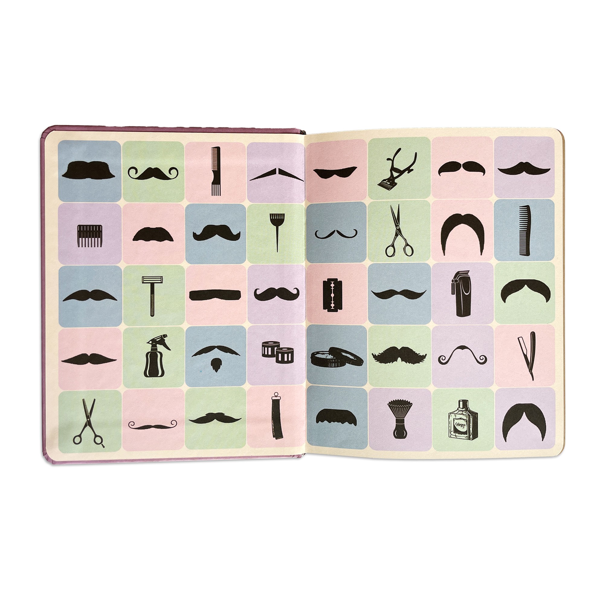 A TINY VISUAL HISTORY OF THE MOUSTACHE edited by Lukas Birk