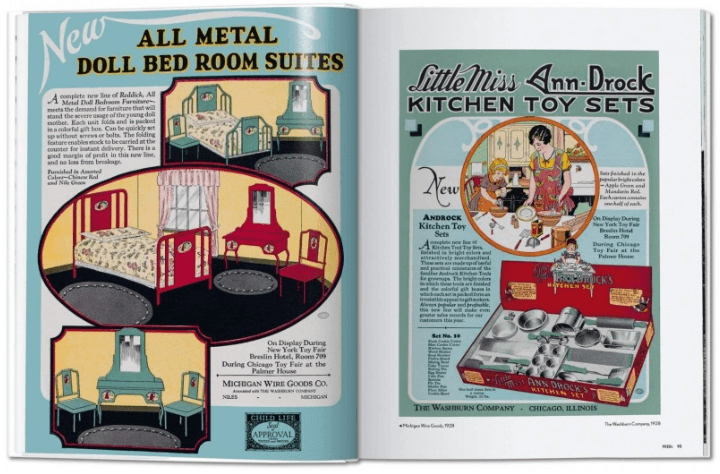 Toys: 100 Years of All-American Toy Ads by Jim Heimann & Steven Heller