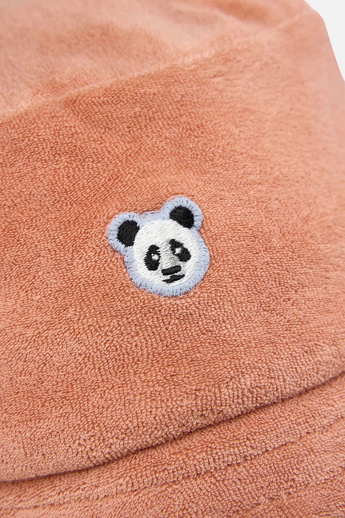 WWF Panda Terry Balıkçı Şapka - Toprak Rengi