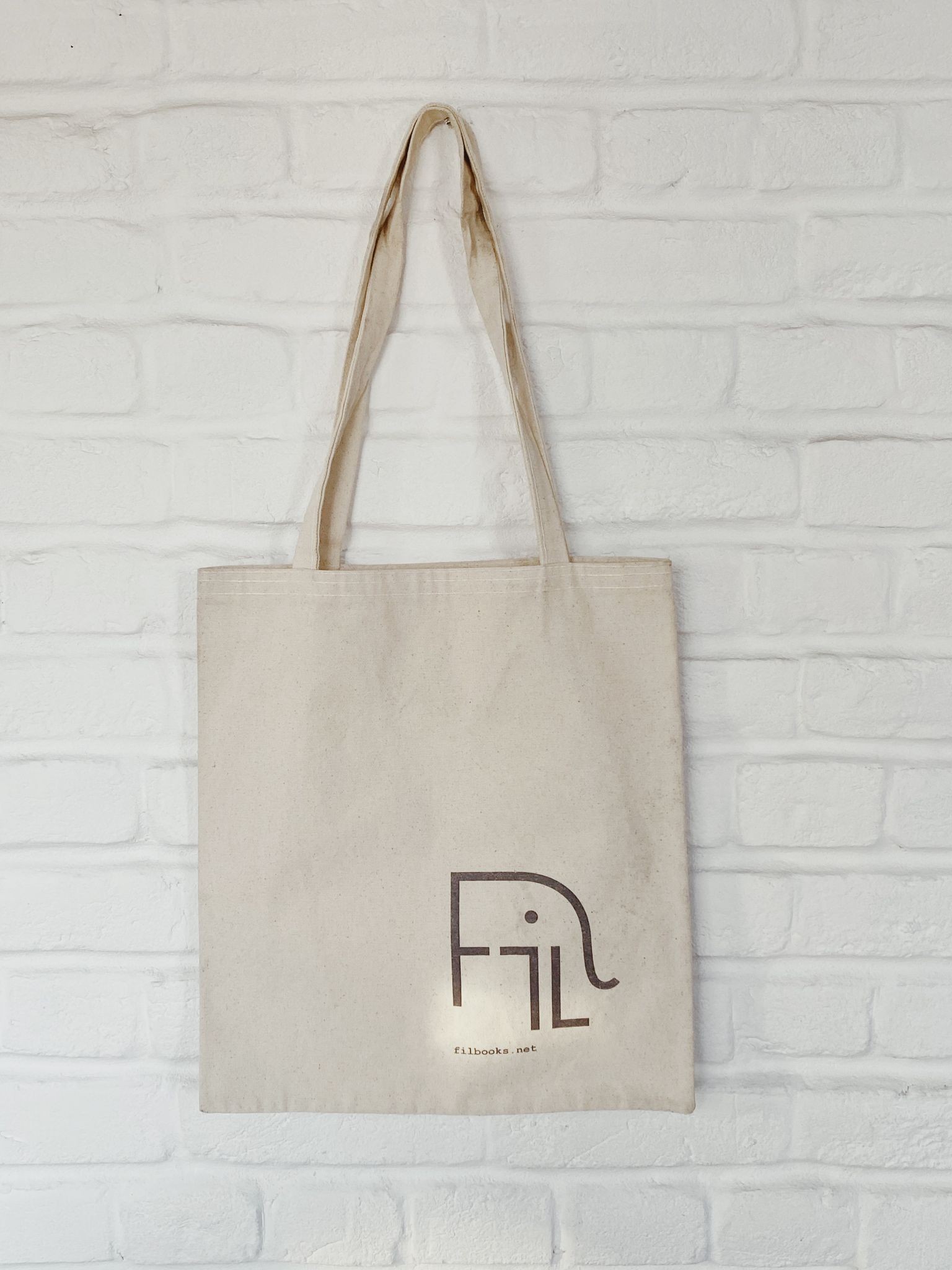 FiLBooks Tote Bag - Gray