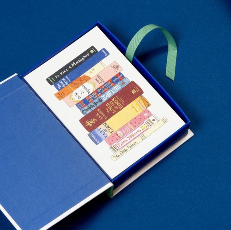 Bibliophile: 50 Postcards by Jane Mount