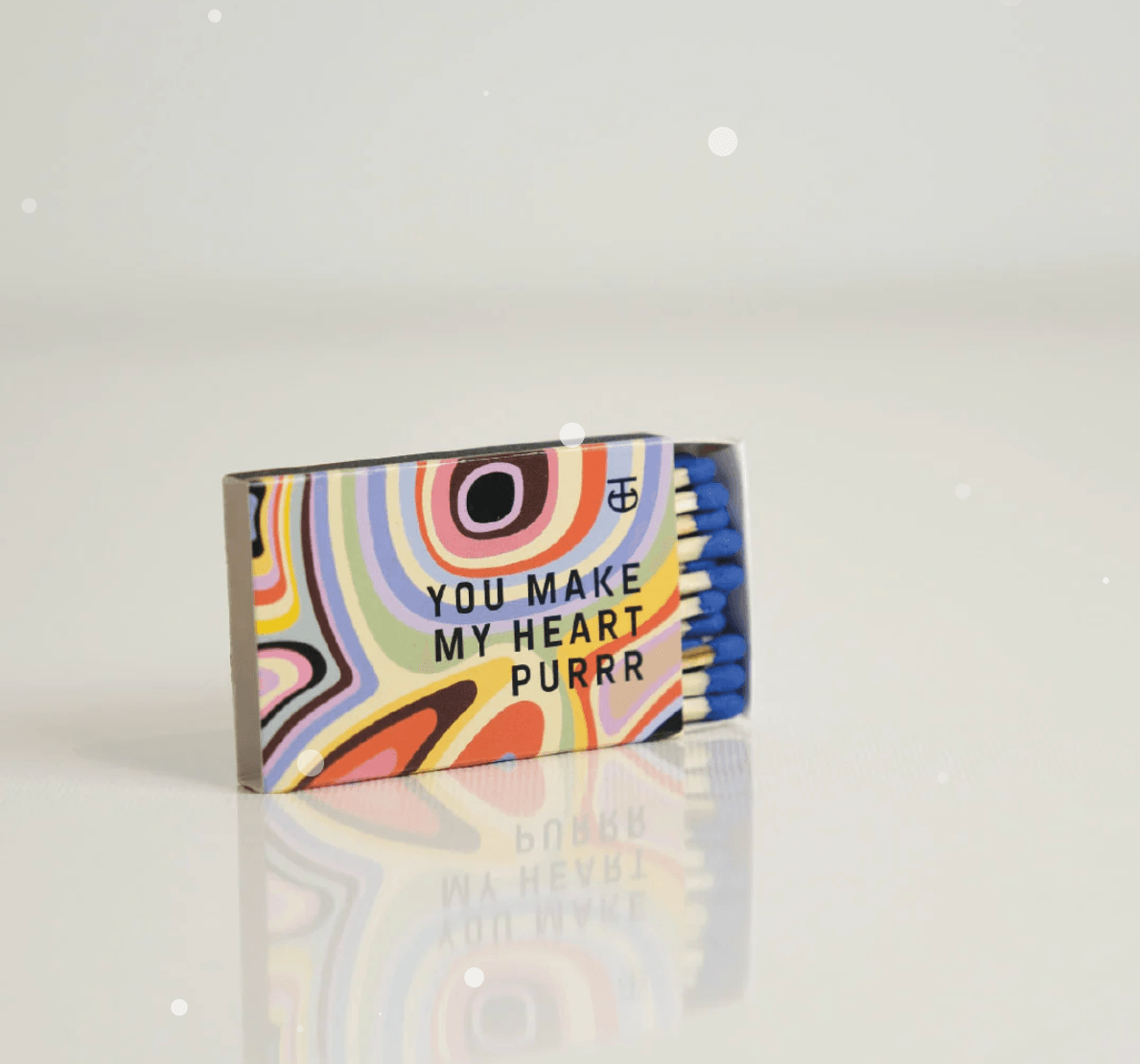 Stripe Shaped Baby Matchbox Set by Candle and Friends