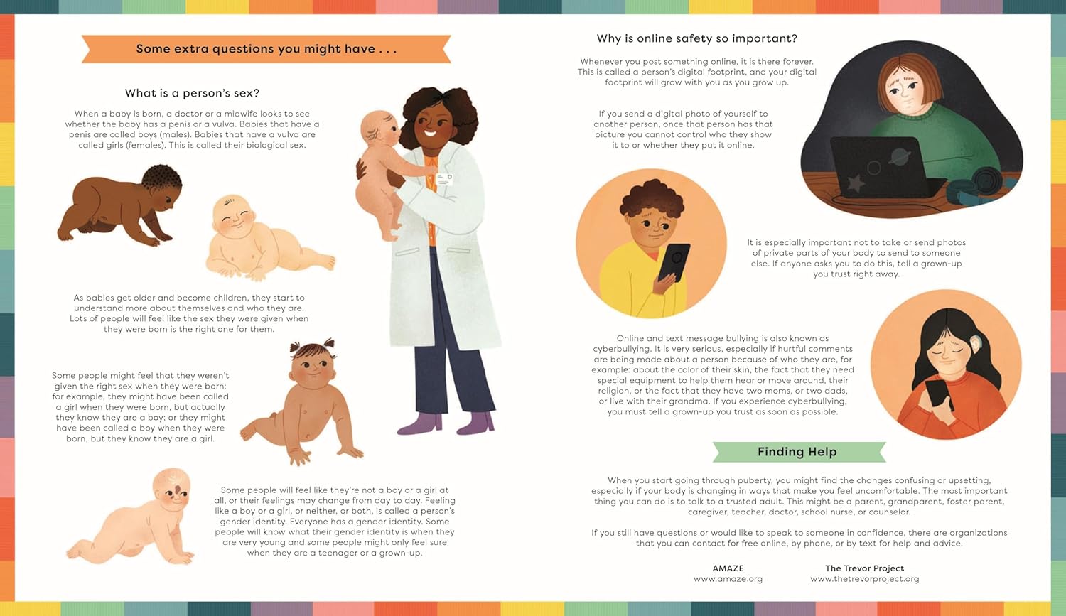 Growing Up: An Inclusive Guide to Puberty and Your Changing Body! By Rachel Greener & Clare Owen