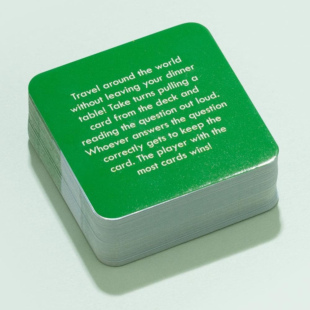 After Dinner Amusements: Travel Trivia 50 Questions on World Geography and Culture