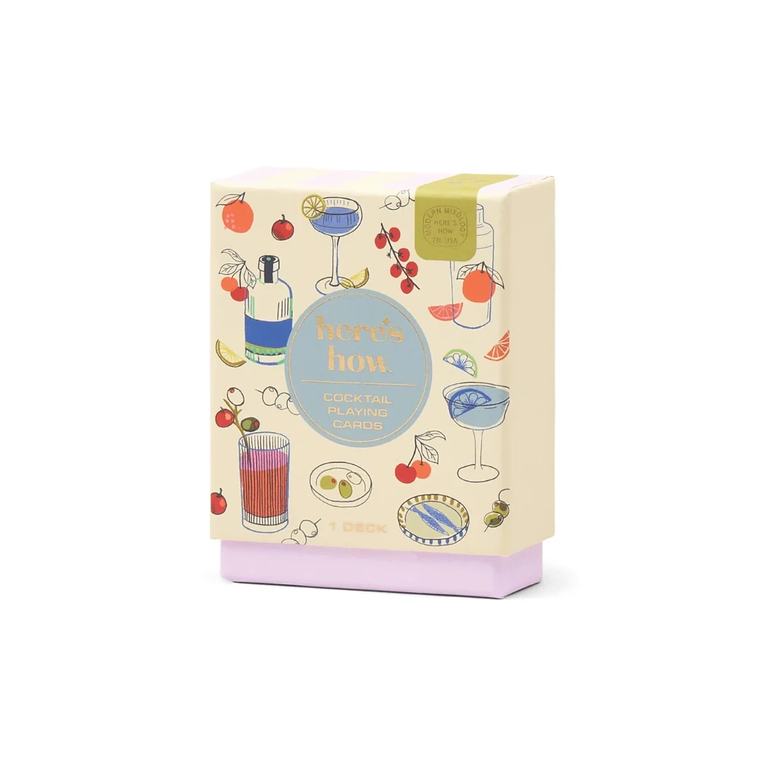 Here's How: Coctail Playing Cards