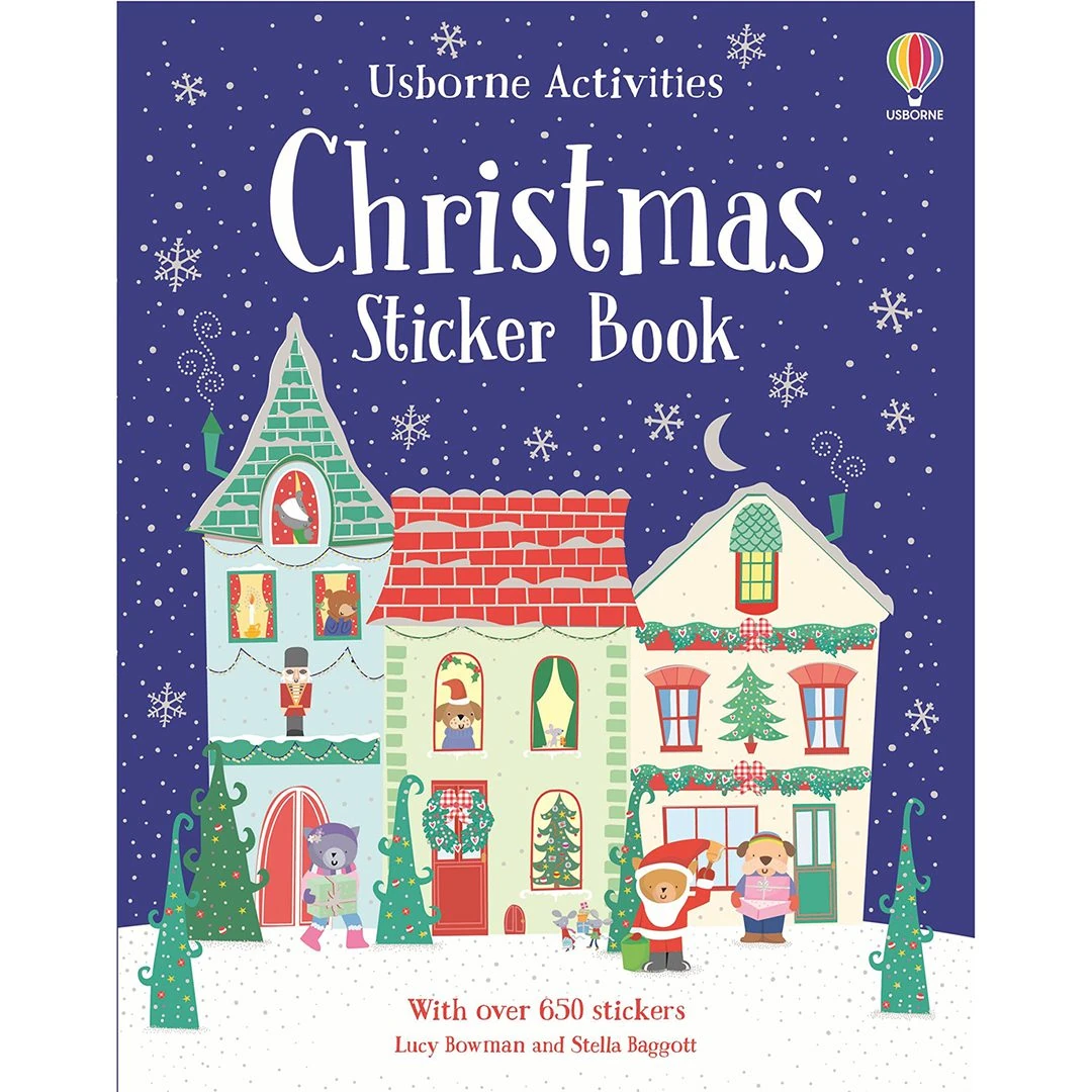 Christmas Sticker Book by Lucy Bowman