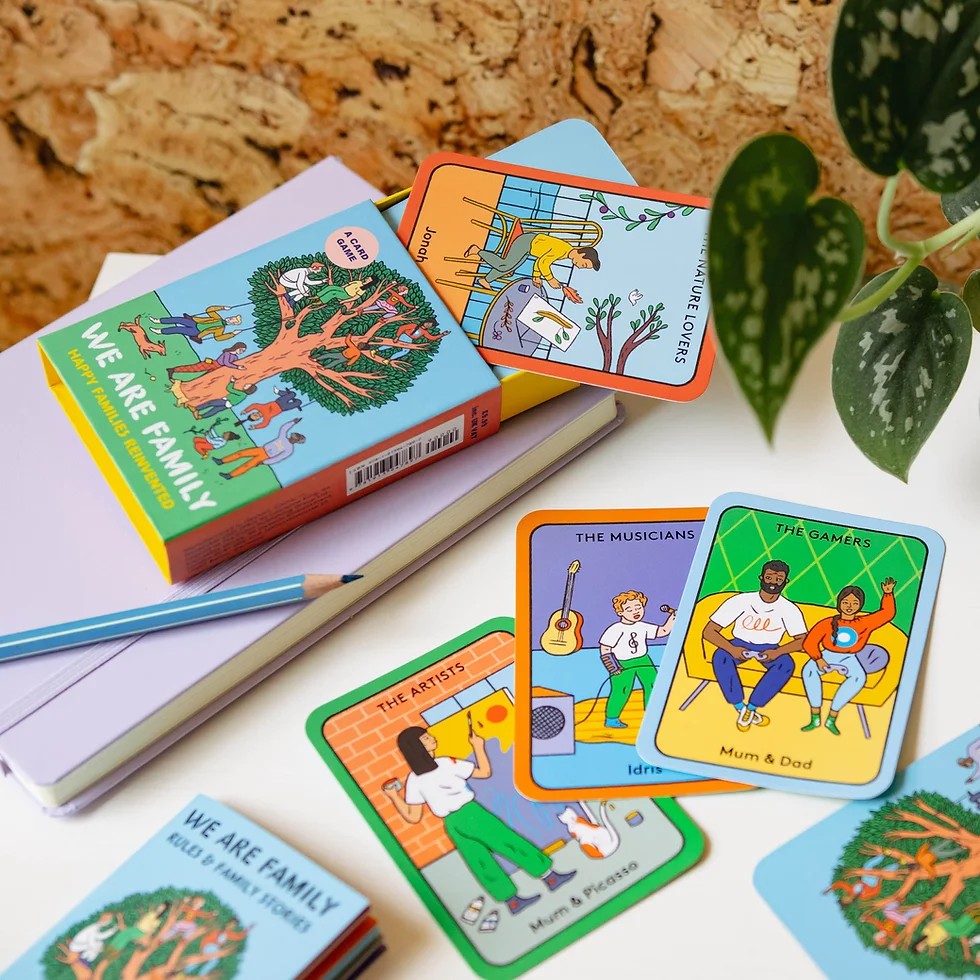 We Are Family (Happy Families Reinvented: A Card Game) by Beth Cox
