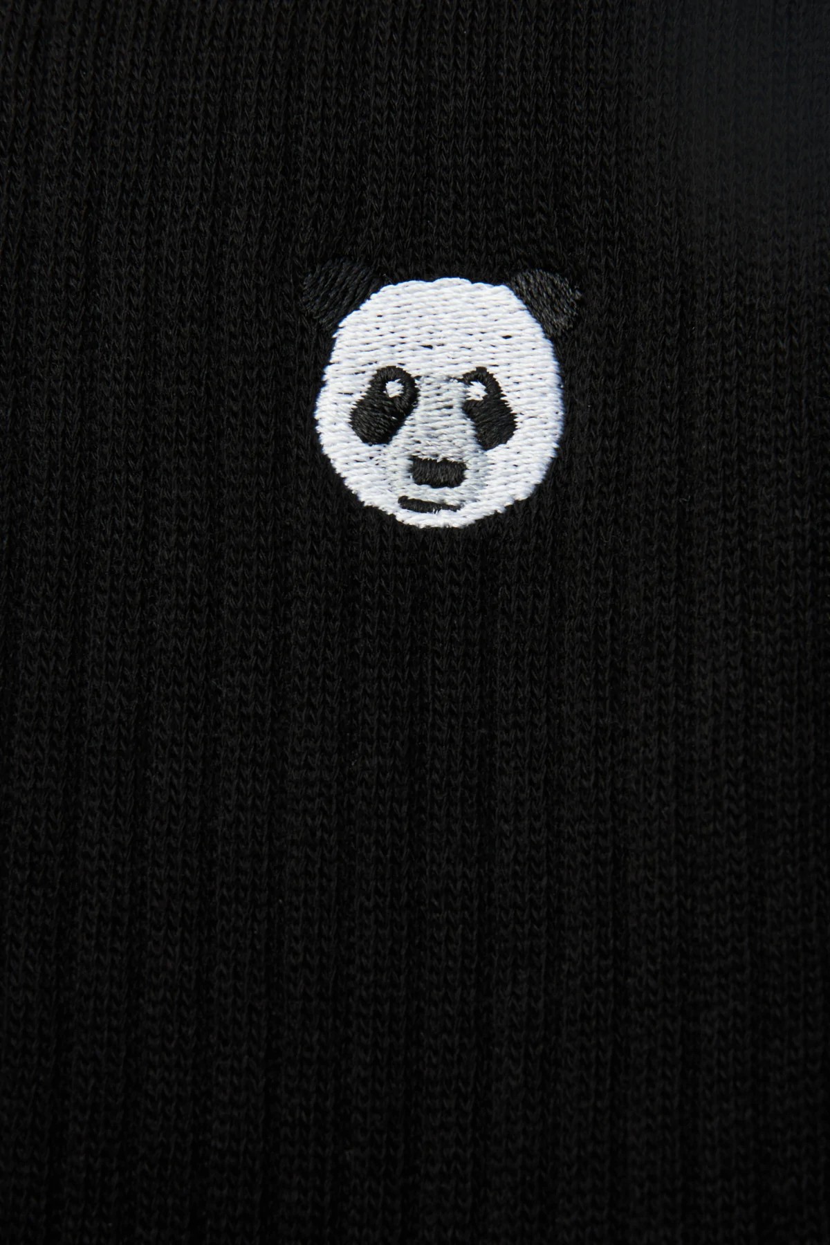 WWF Panda Soket Havlu Çorap - Siyah