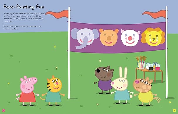 Peppa Pig: Peppa Dress-Up Sticker Book