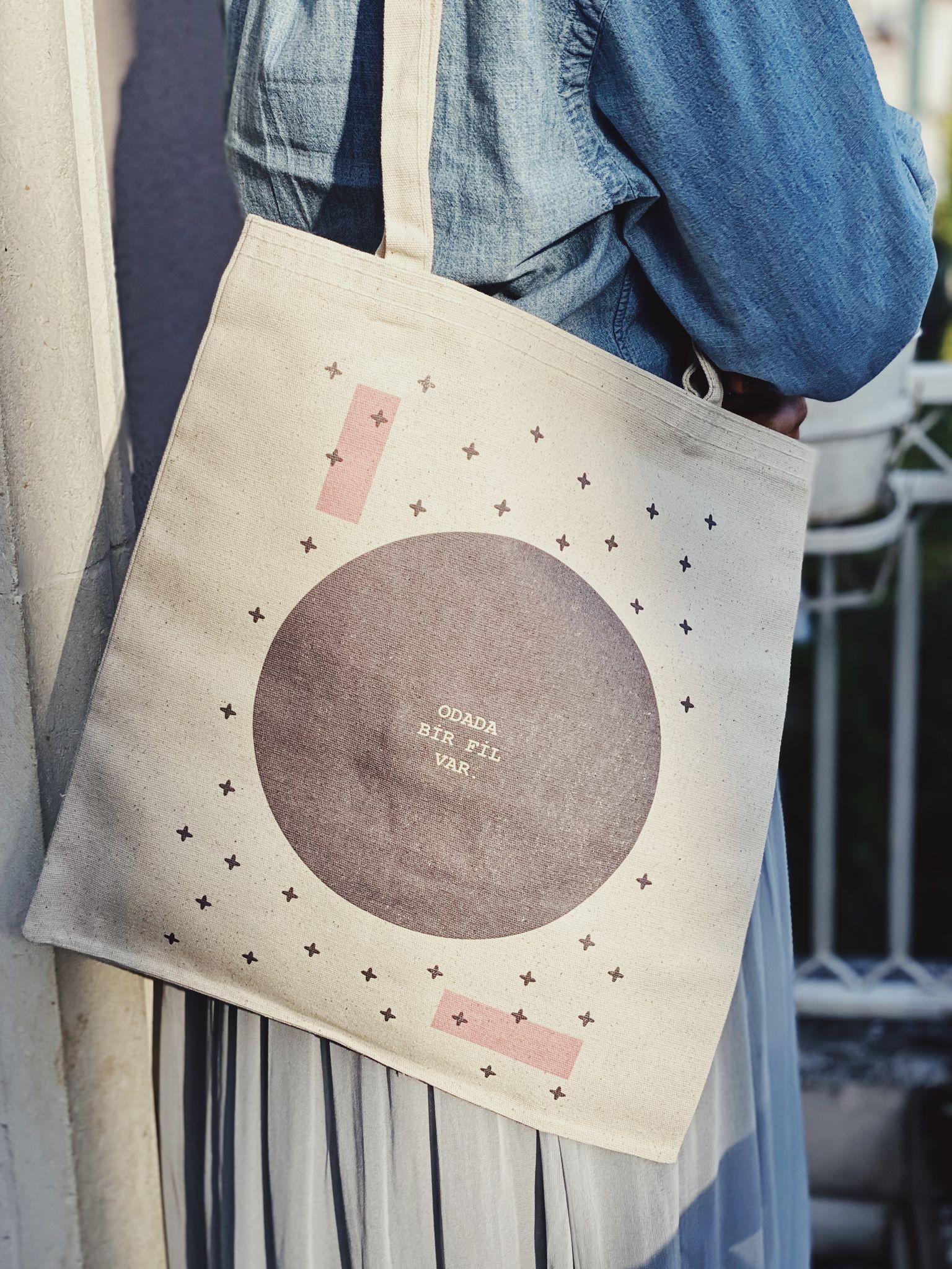FiLBooks Tote Bag - Gray