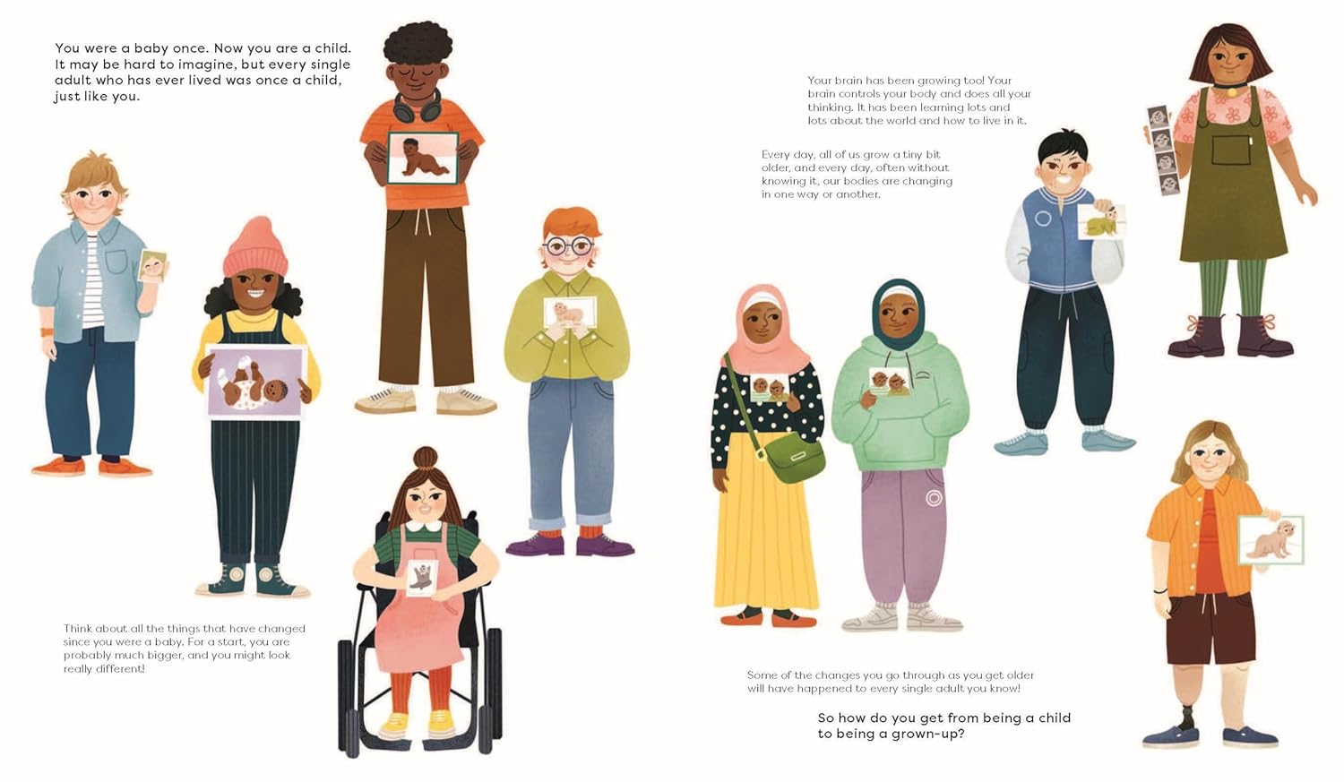 Growing Up: An Inclusive Guide to Puberty and Your Changing Body! By Rachel Greener & Clare Owen