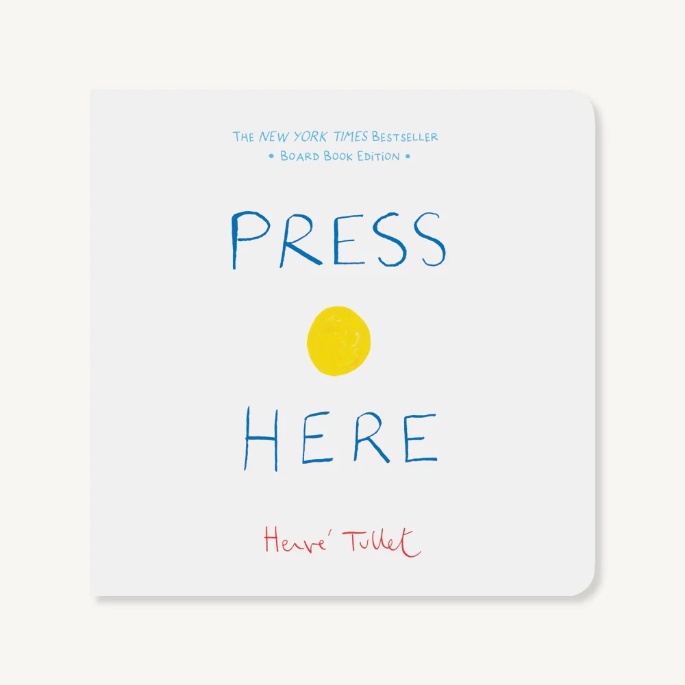 Press Here (Board Book Edition) by Herve Tullet