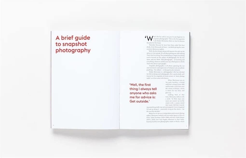 How I Take Photographs by Daido Moriyama