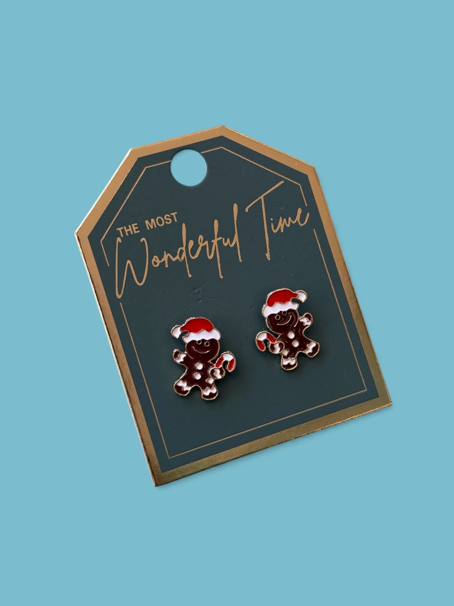 Ginger Bread Boy Earings