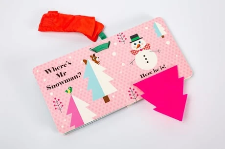 Felt Flaps - Santa - Buggy Book