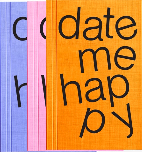 Date Me Happy Planner - pink