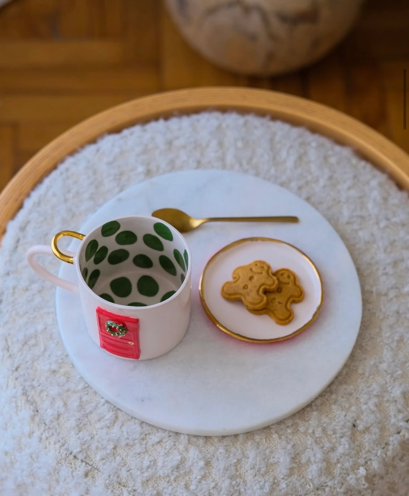 Christmass Door Mug by Gri Seramik