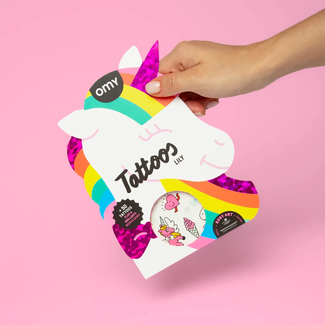 OMY Tattoos Geçici Dövme - Lily