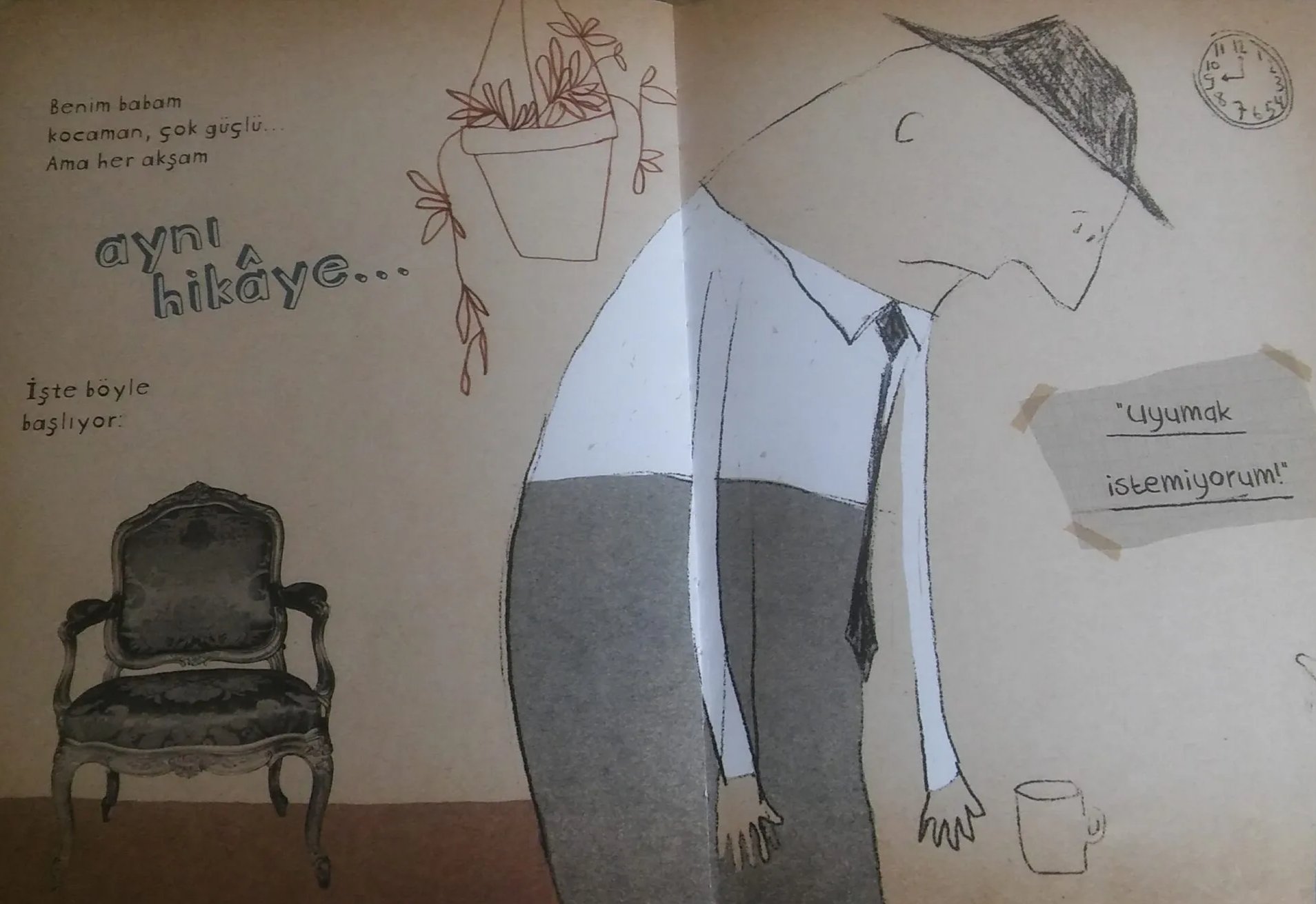 Babam Uyumak Bilmiyor by Coralie Saudo