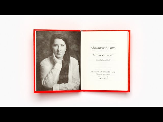 Abramović-isms by Marina Abramović 