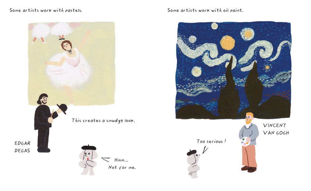 Pippin Paints a Portrait by  Charlotte Mei