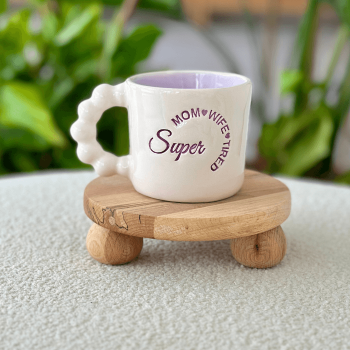 Super mom/wife/tired by Paper Ceramic