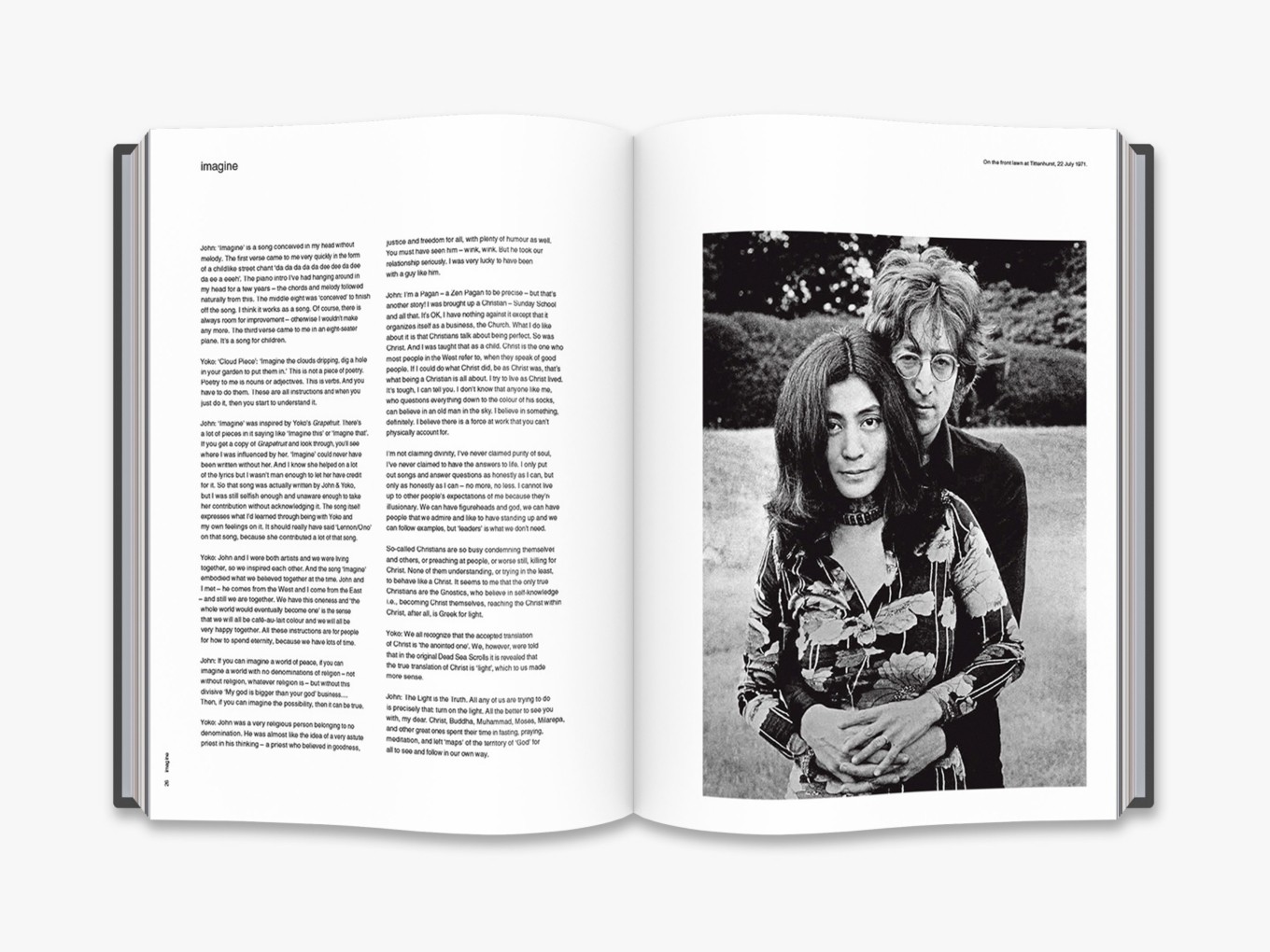 Imagine John Yoko by John Lennon & Yoko Ono