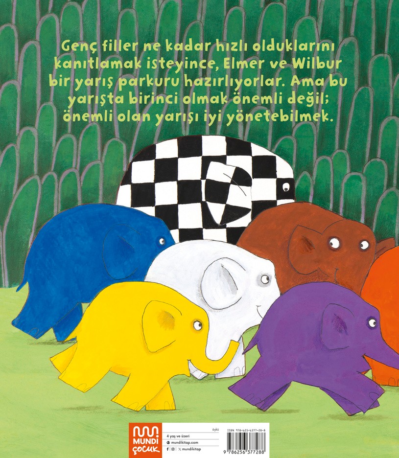 Elmer ve Yarış by David McKee