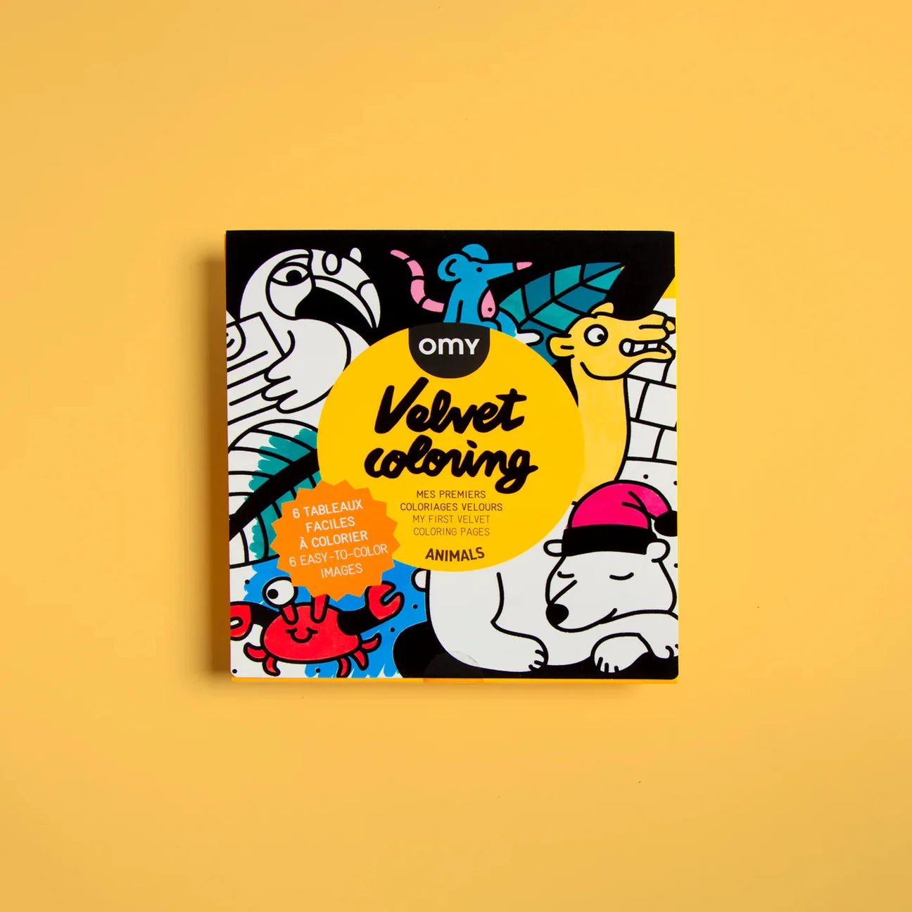 OMY Velvet Coloring - Animals