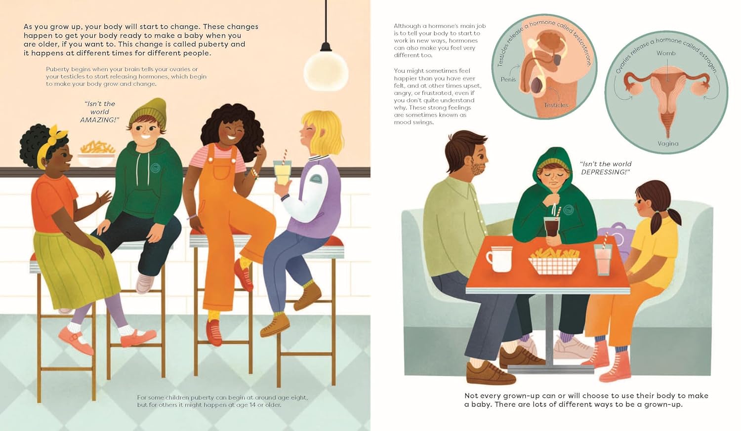 Growing Up: An Inclusive Guide to Puberty and Your Changing Body! By Rachel Greener & Clare Owen